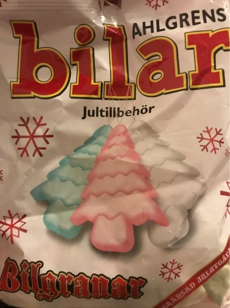 Kerst: Jultillbehör Bilgranar 140 Gram (bilar)