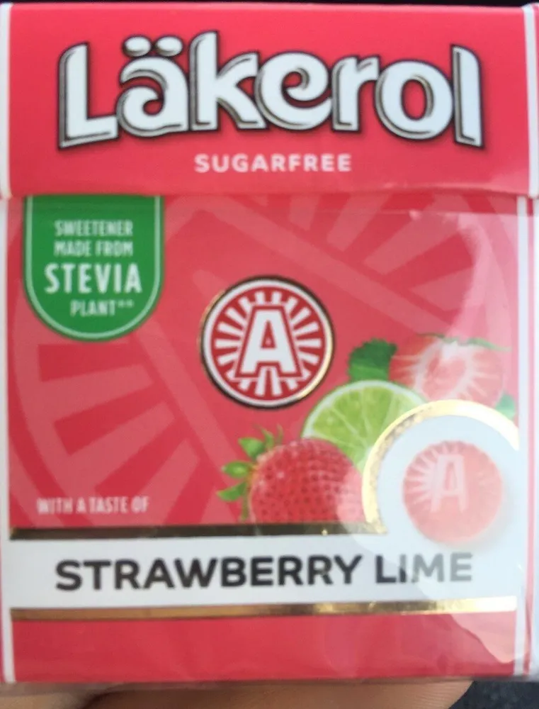 Läkerol Classic 25G Strawberry Lime Pastilli