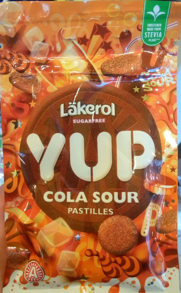 YUP Cola Sour Pastilles