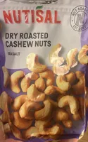 Nutisal Dry Roasted Cashews Crystal Sea Salt