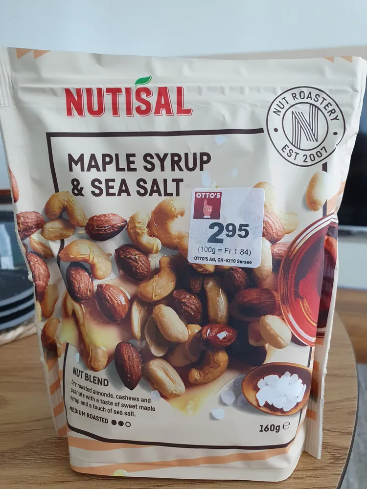 Maple Syrup & Sea Salt Nut Blend