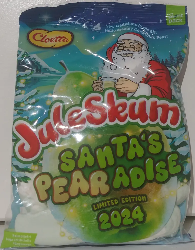 Juleskum Päron Santa's Pearadise 2024