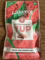 YUP Sour Watermelon Pastilles
