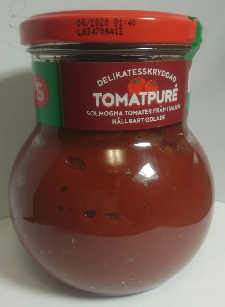 Tomatpuré, delikatesskryddad