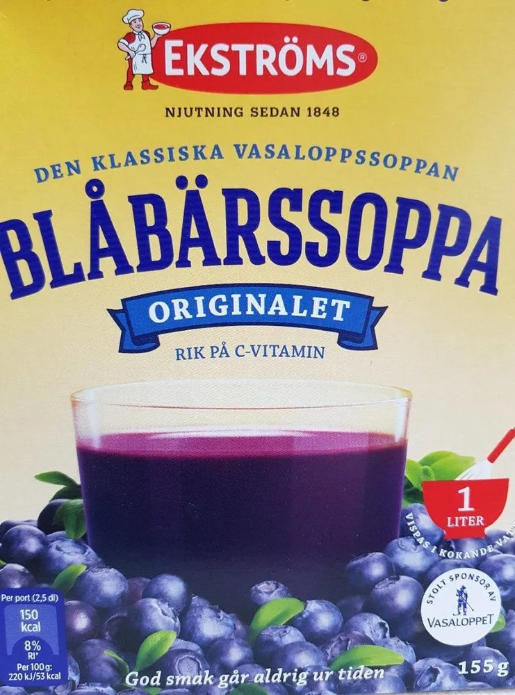 Blåbärssoppa