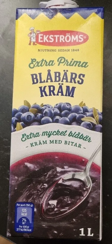Blåbärs Kräm