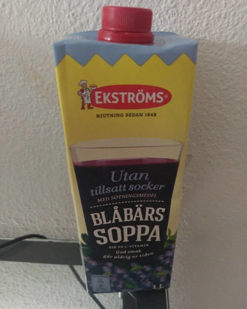 Blåbärssoppa