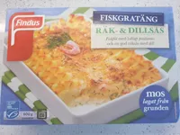 Fiskgratäng Räk- & Dillsås