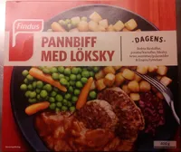 Findus Dagens Pannbiff med löksky