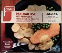 Findus Dagens Panerad fisk med remoulad