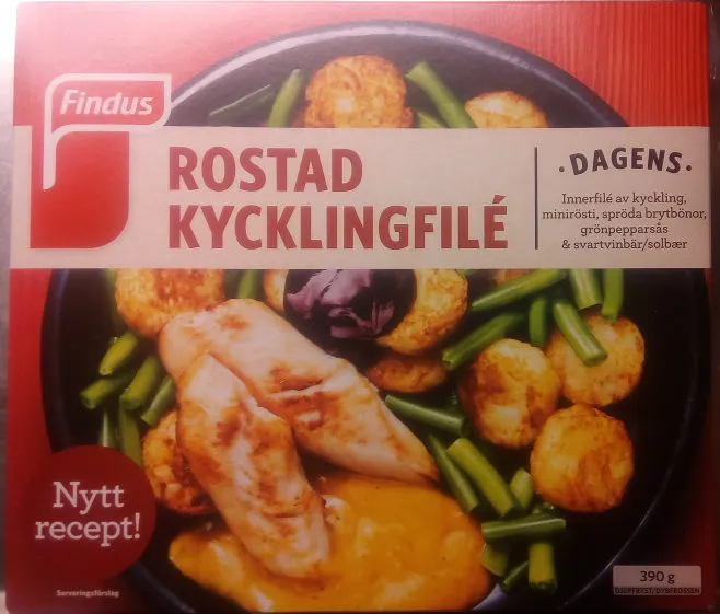 Findus Dagens Rostad kycklingfilé