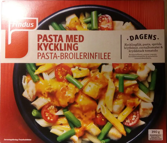 Findus Dagens Pasta med kyckling