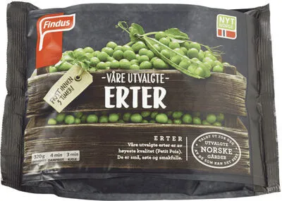 Findus Våre Utvalgte Erter 320g