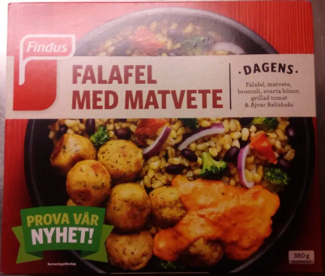 Findus Dagens Falafel med matvete