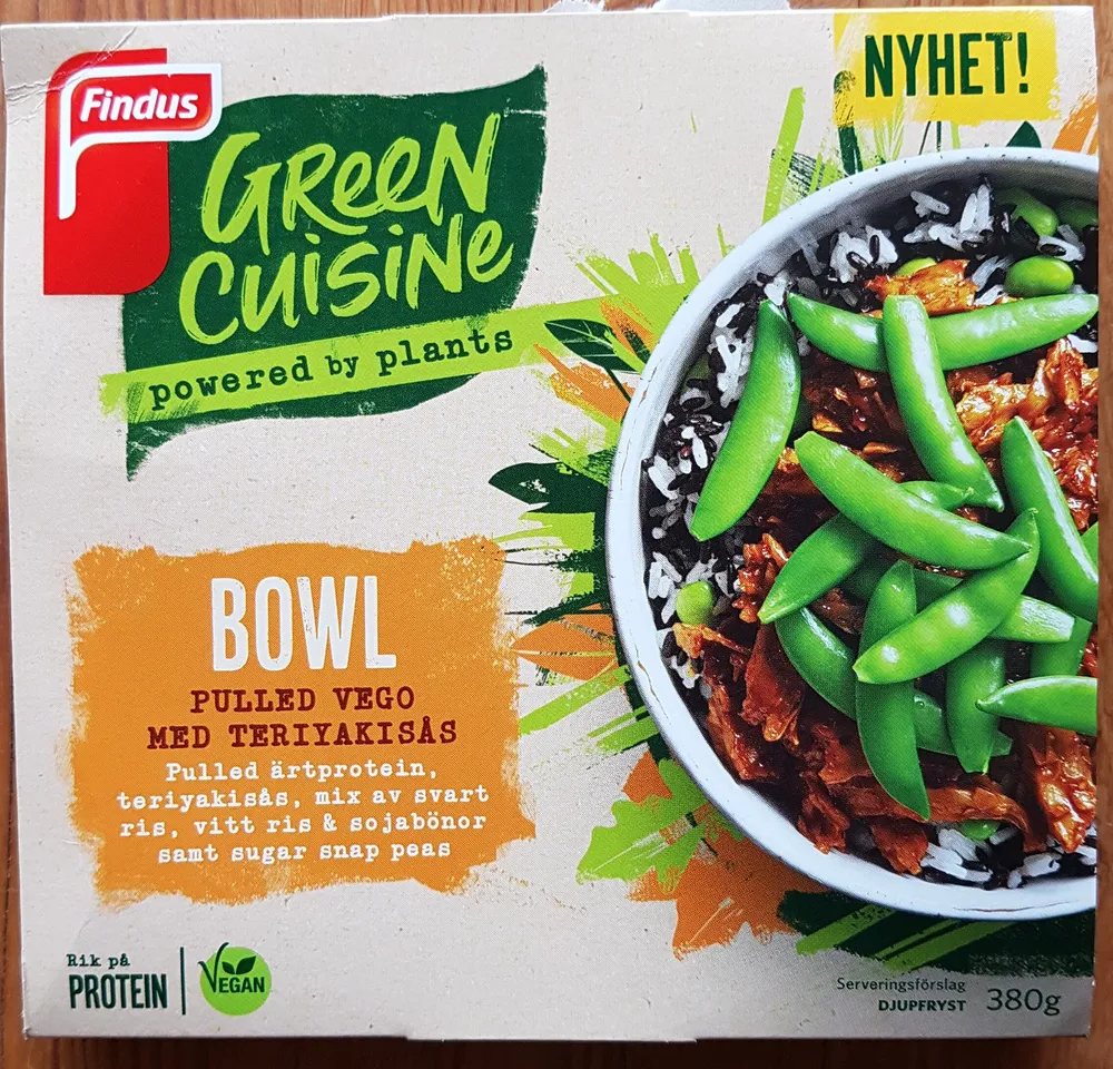 Bowl Pulled Vego med Teriyakisås