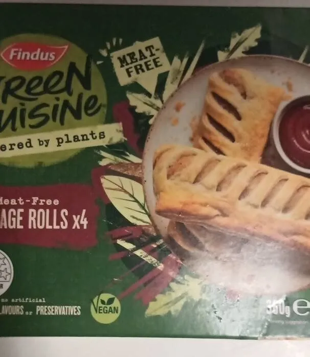 Sausage Rolls Green Cuisine