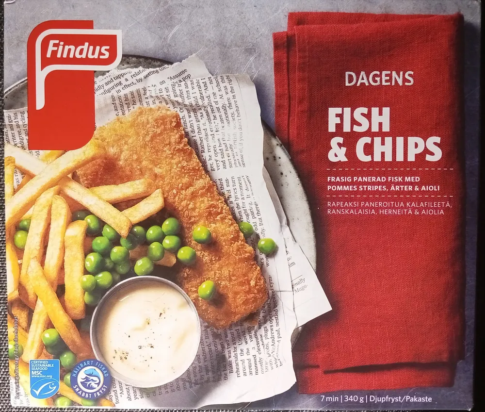 Findus Dagens Fish & Chips