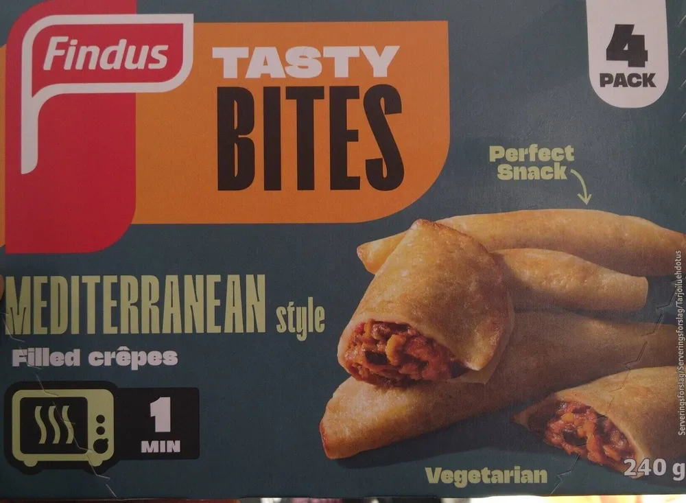 Tasty Bites - Crepes Mediterranean