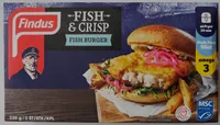 Fish And Crisp Fish Burger