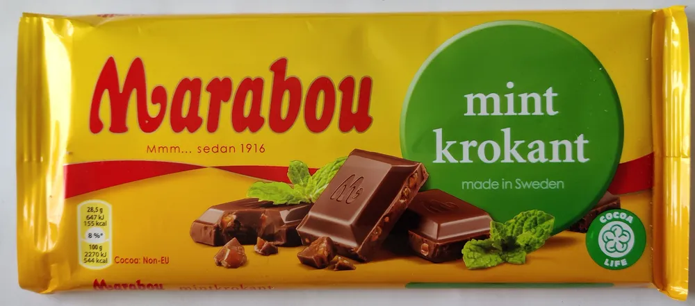 Mint krokant