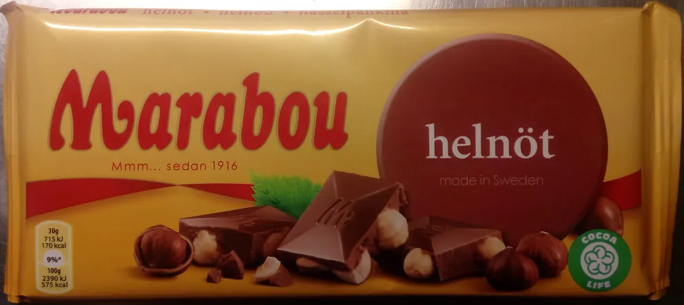 Marabou Helnöt 200g