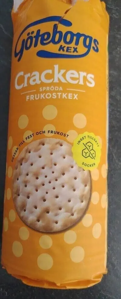 Crackers spröda frukostkex