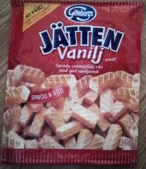 Göteborgs Kex Jätten Vaniljsmak