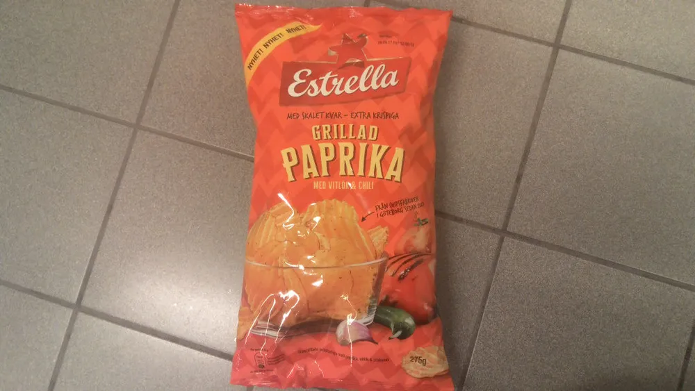 Estrella Grillad paprika med vitlök & chili