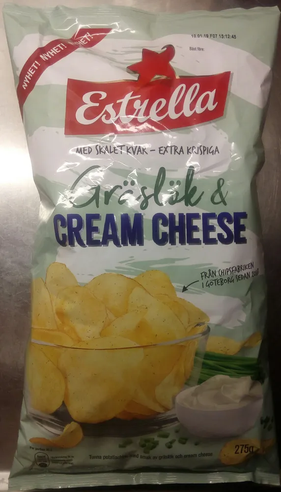 Estrella Gräslök & Cream Cheese