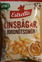Linsbågar - Jordnötssmör