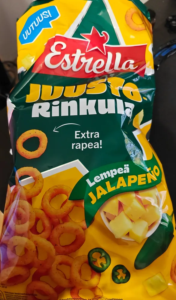 Juusto rinkula lempeä jalapeño