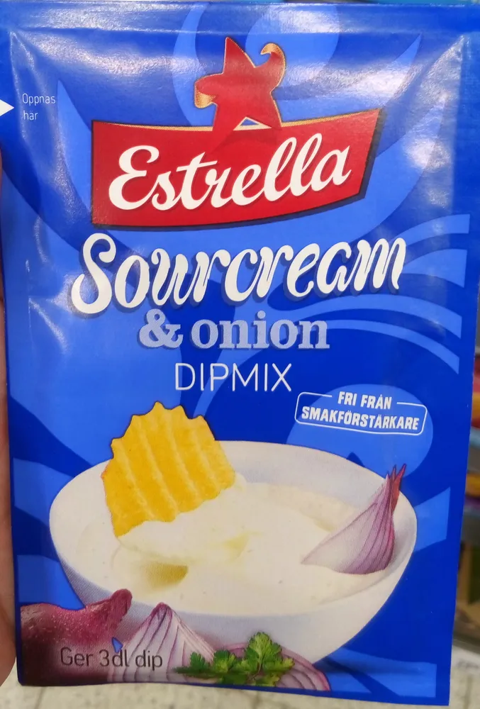 Sourcream & onion Dipmix