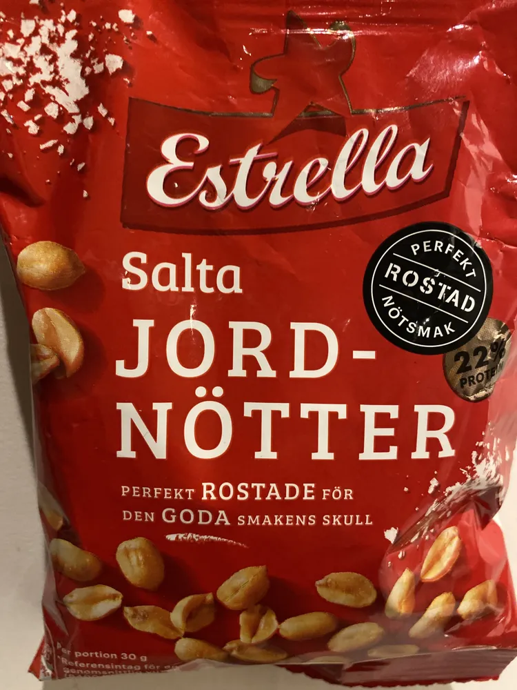 Salta jordnötter