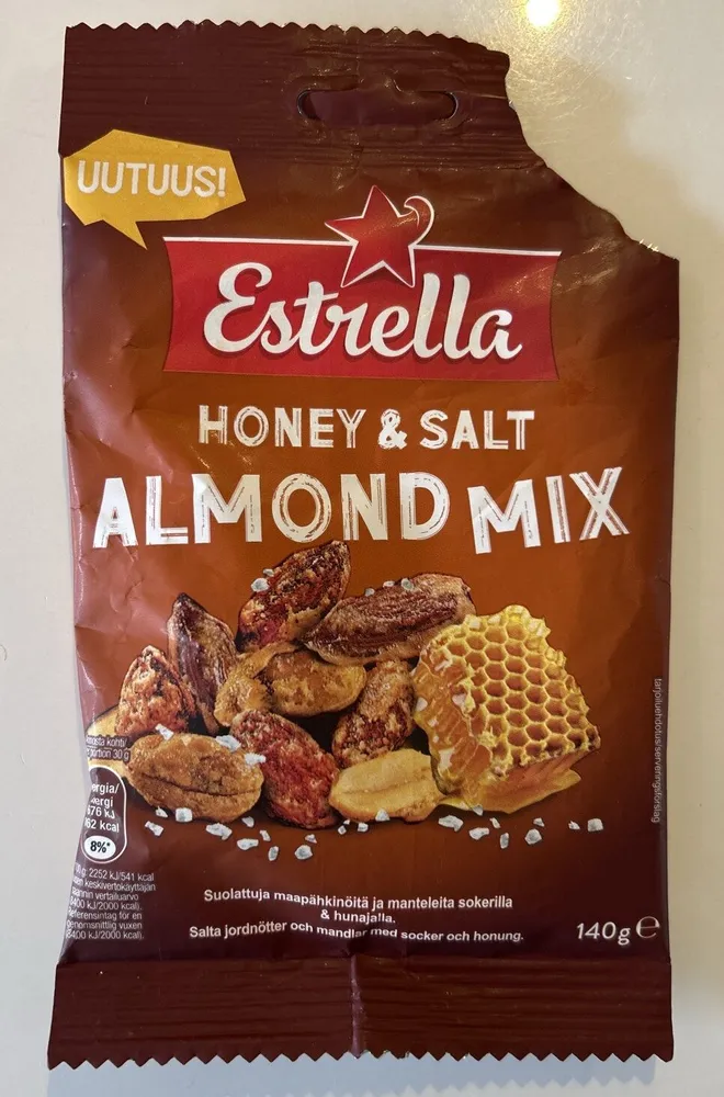 Almond Mix Honey And Salt