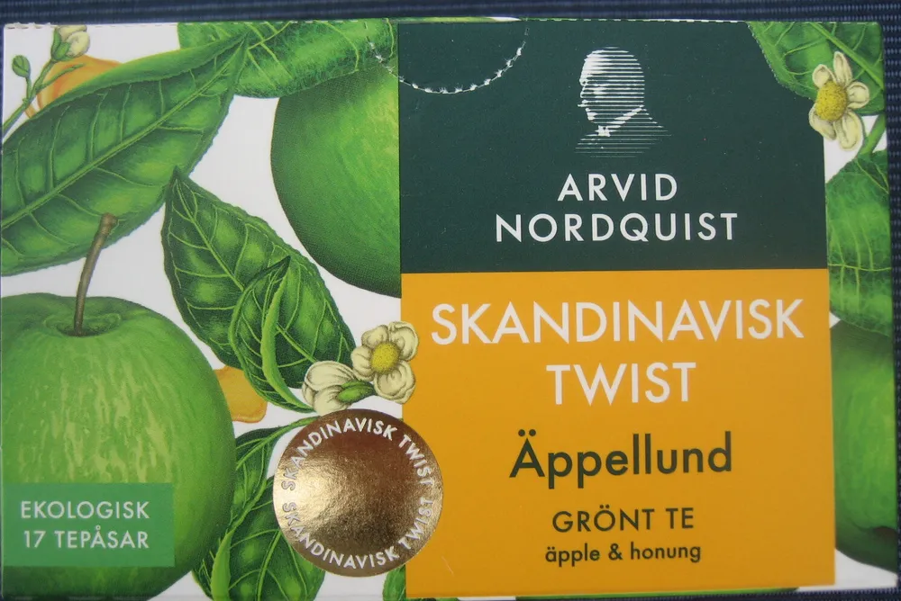Äppellund Grönt te