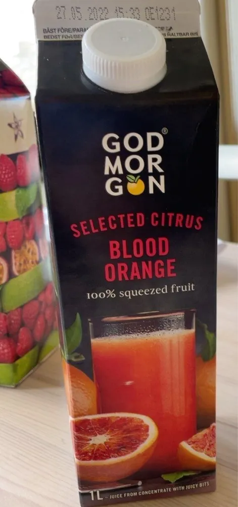 Blood Orange 100% squeezed fruit
