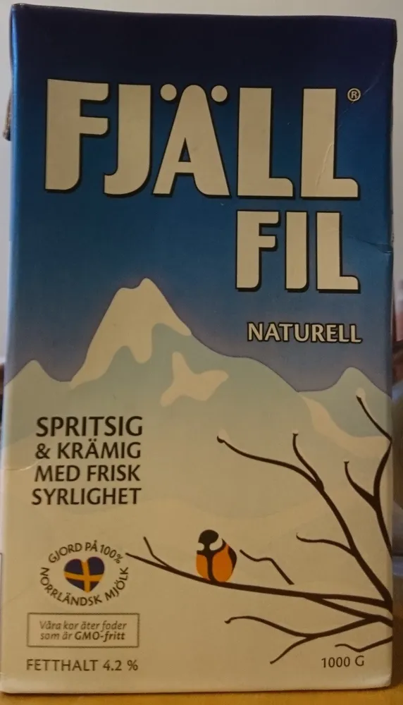 Fjällfil naturell