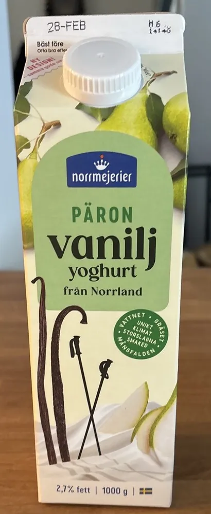 Päron Yoghurt