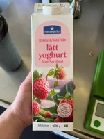Norrmejerier Jordgubb/Smultron lätt yoghurt