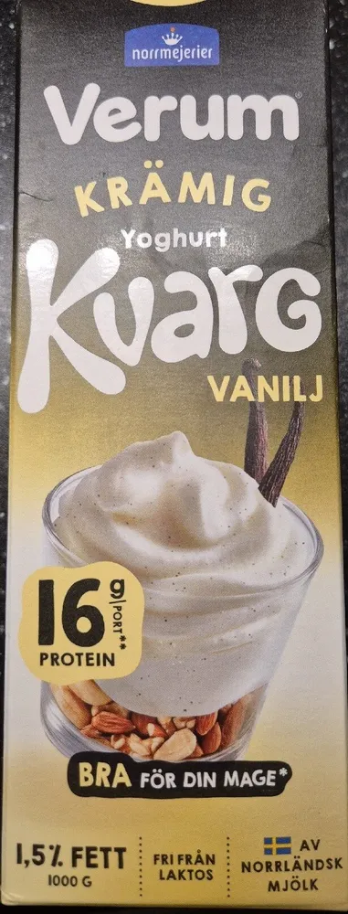 Vanilj Yoghurt Kvarg