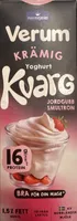 Krämig Yoghurt Kvarg Jordgubb Smultron