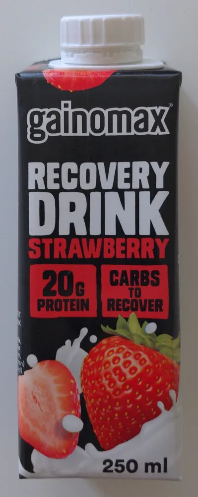 Recovery drink strawberry