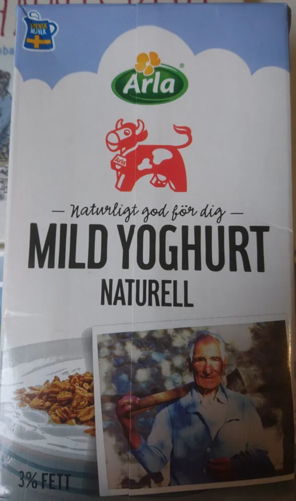 Mild yoghurt naturell