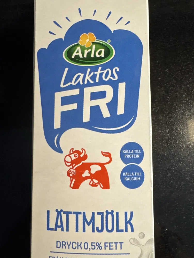 Lättmjölk Laktosfri 0,5%