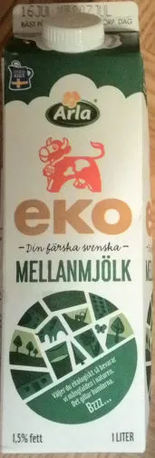 Ekologisk Mellanmjölk