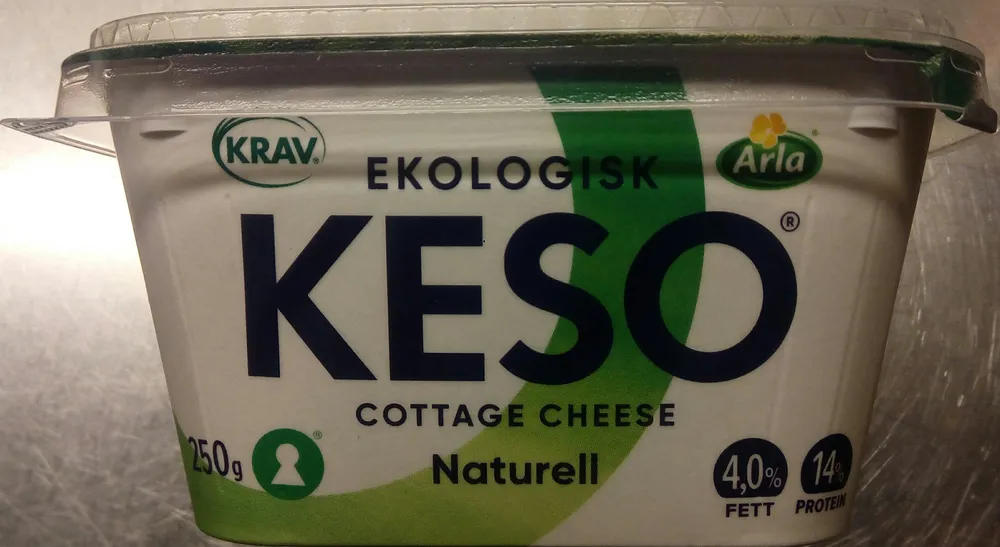 KESO Cottage Cheese Ekologisk Naturell