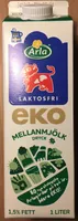 Laktosfri Eko Mellanmjölk