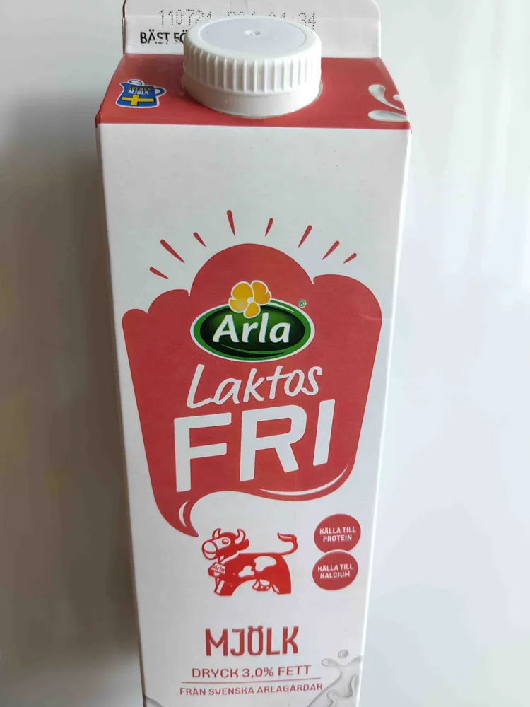 Laktosfri Mjölkdryck 3,0% fett