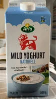 Mild yoghurt naturell