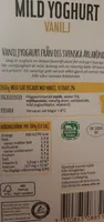 mild yogurt vanilj
